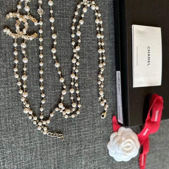 Chanel Double Strand Beaded Necklace - Picture 7 of 7